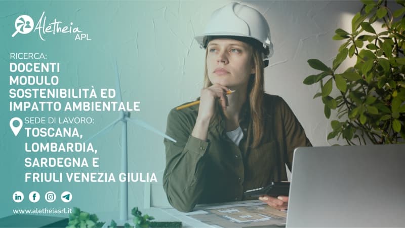 DOCENTE MODULO SOSTENIBILITA' ED IMPATTO AMBIENTALE – Gestione Sostenibile